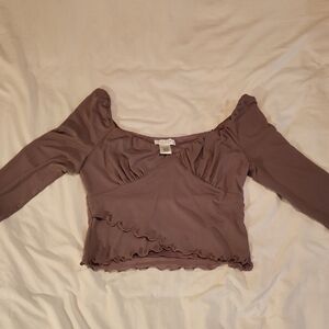 Women's Going Out Top - Mauve
